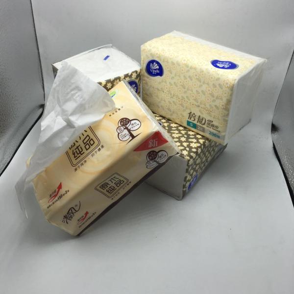パーソナライズ可能なCPPフィルム包装 ナプキン紙 顔面用組織包装機