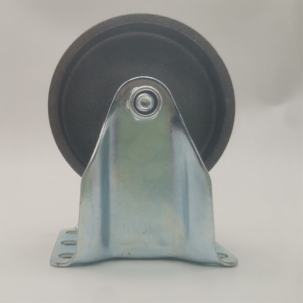 High Load Capacity Cast Iron Casters operable from -20℃ to 300℃ Rust Prevention concrete mixer wheels.
