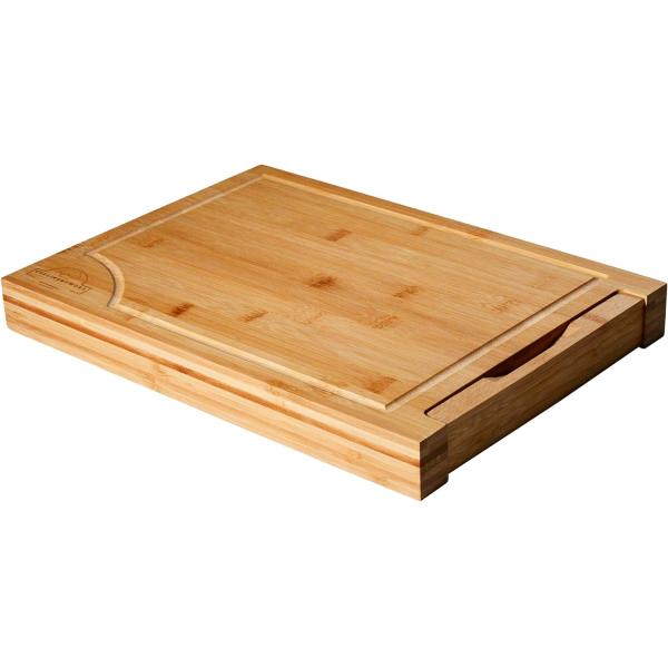 Detachable Digital Scale Bamboo Chopping Board for Eco-Friendly Kitchen Efficiency