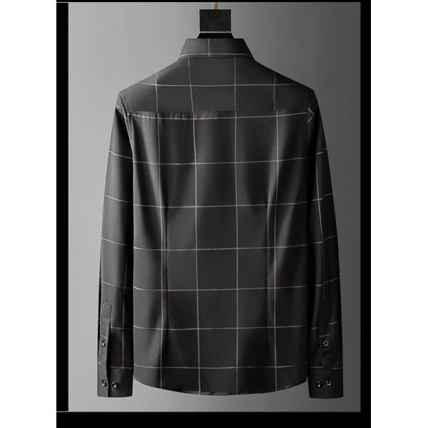 100% хлопчатобумажная мужская платовая рубашка осенняя мода неформальная большая длинная рукава рубашка