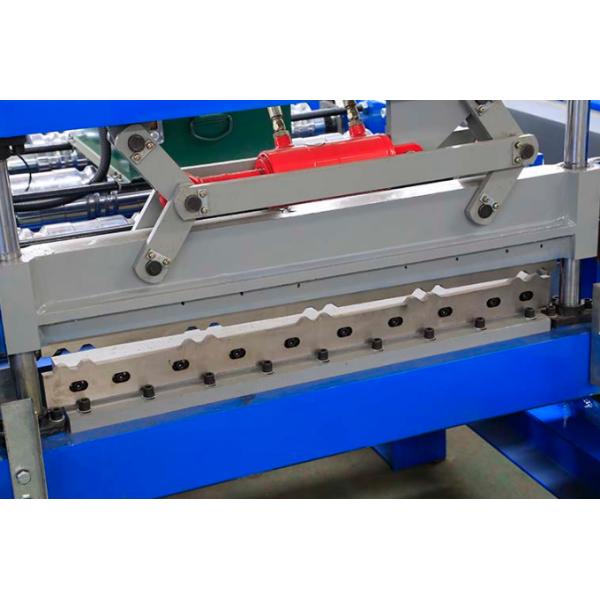 0.3 - 0.8mm Thickness Chain Drive Roofing Panel Roll Forming Machine