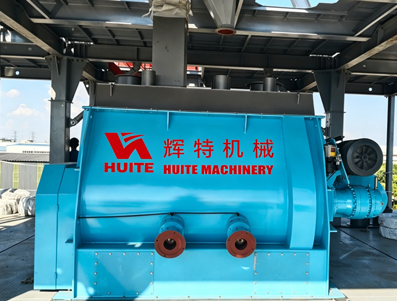 High Efficiency Modular Ready Mix Mortar Plant Wear Resistant Intelligent Control