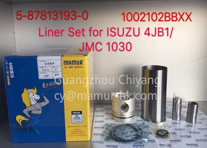 Рабочая втулка цилиндра 1030 двигателя ISUZU 4JB1 JMC 5-87813193-0 1002102BBXX