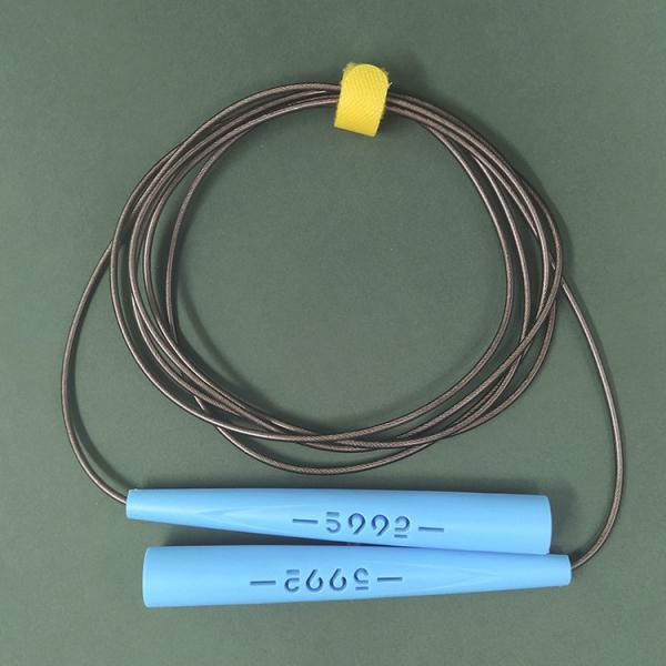 PVC Stainless Steel 	Adjustable Jump Rope Workout Skipping Rope PP Handle