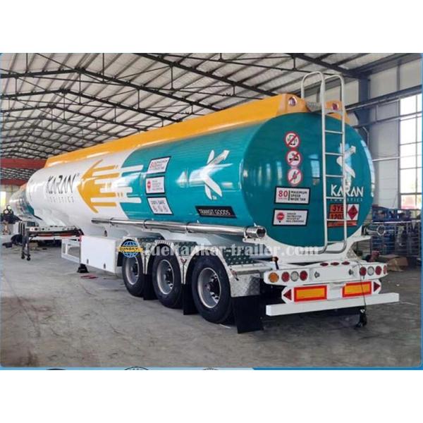 30000L 35000L 40000L 45000L Aluminium Alloy Milk Tanker Trailer