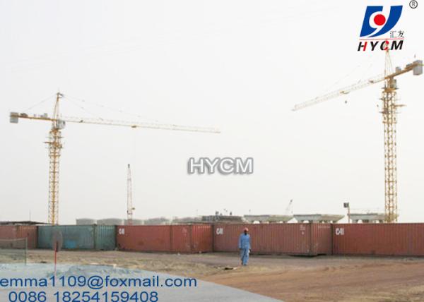 Hammer Head Power Line Tower Kren 5tons QTZ50(5010) HYCM Crane Tower