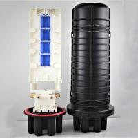 Type optique FTTH de dôme de fermeture d'épissure de fibre de 144 plateaux du noyau 4 extérieur