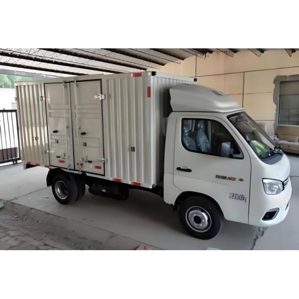 Foton Euro 2 Diesel 10 Ton Van Box Cargo Truck Light Truck For Food Traxportation