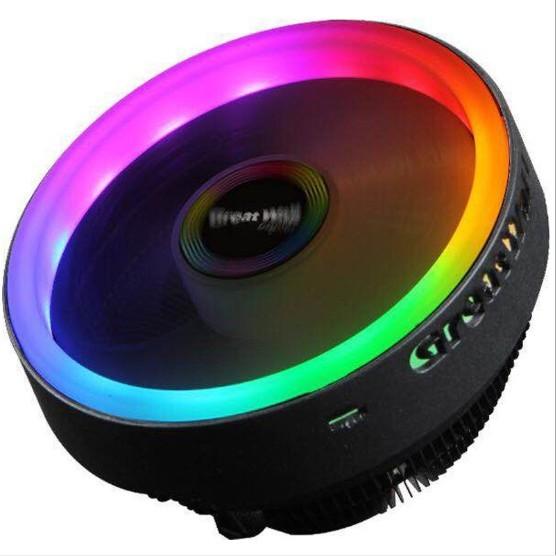 62CFM Personal Computer CPU RGB Cooling Fan 1700RPM  Downpress RGB  Fan PC Case Cooling Heatsink CPU Cooler