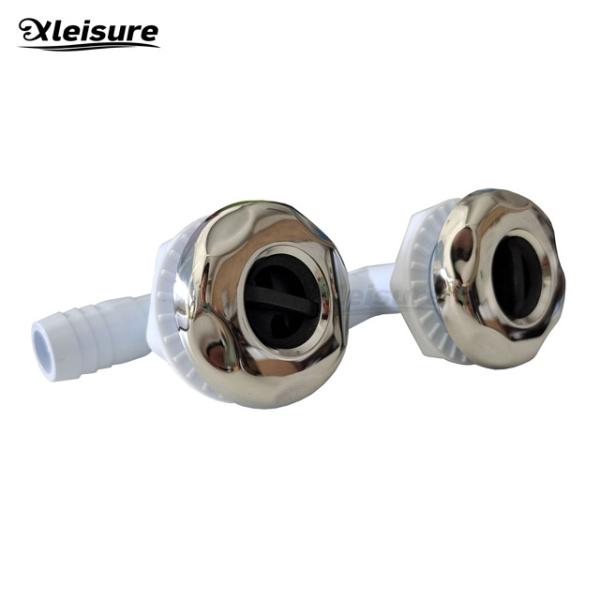 2.25''pulsator/twin pulse spa Nazzle for spa hot tub stainless steel spa jet S/S hydro-therapy hot tub jet
