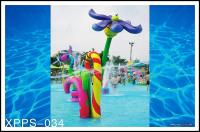 Equipo modificado para requisitos particulares del parque del espray de la flor de la fibra de vidrio, juego del agua de Family Entertainment