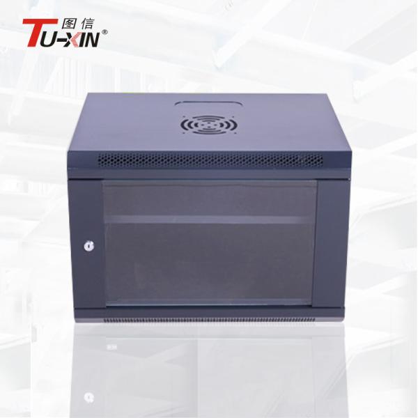 Data Center Wall Mount Data Rack Enclosures 19 Inch 9u High Standard Fireproof