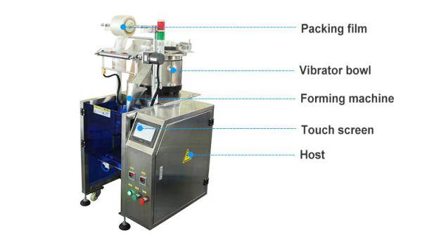 Multi-Function Aluminum Film Automatic Sachet Bag Medicine Pouch Tablet Counting Capsules Packaging Machine For Drug