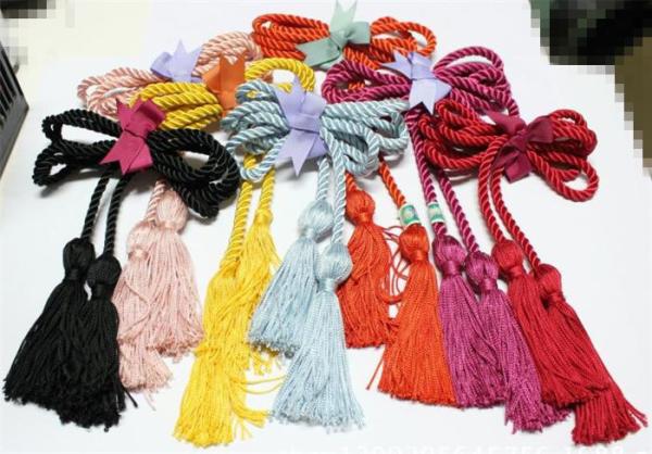 Wholesale excellent fringe tassel trimming for graduation cap decoration