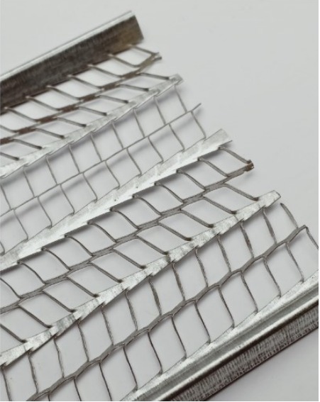 0.6m Width Hot Dip Galvanized Expanded Rib Lath Mesh Used In Plaster Walls