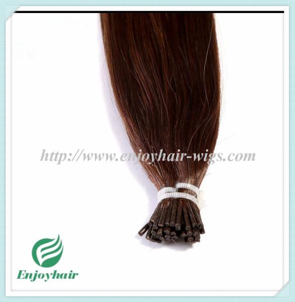 Pre-Bonded Hair 10-28 100s/pack 4# color Straight Human Hair Brazilian hair extension