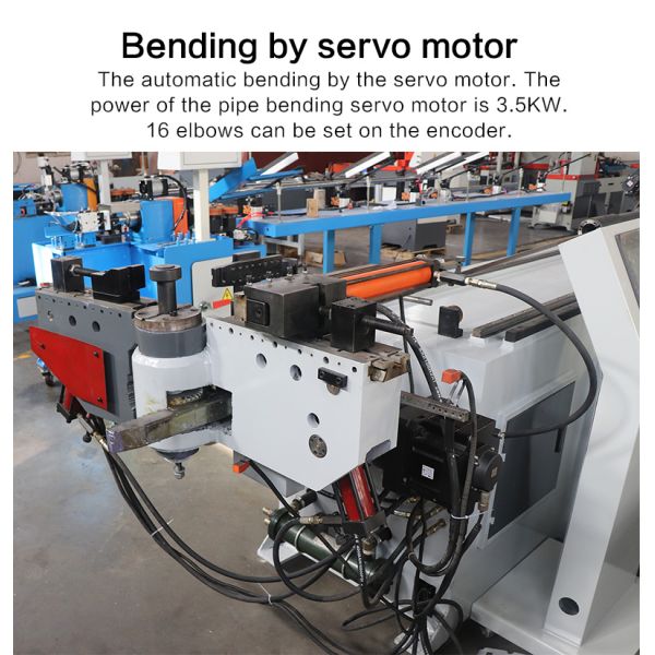 Cedar SB-38CNC-3A-1S Single Head Automatic Pipe Bending Machines Hydraulic