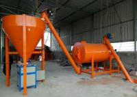 O almofariz seco 4t/H da massa de vidraceiro da parede telha a linha de produção seca do almofariz do misturador esparadrapo