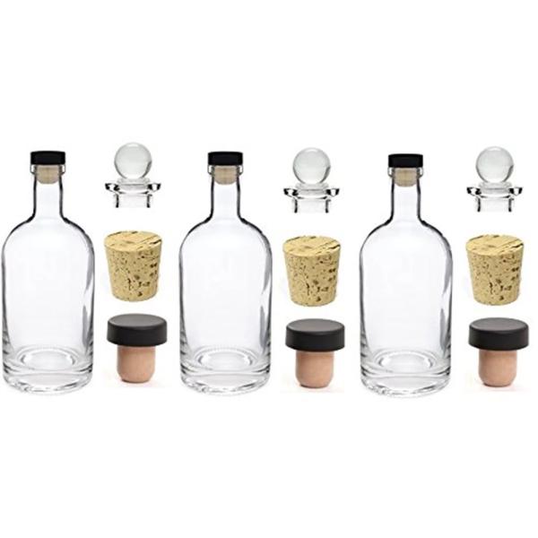 FOB Empty Glass Bottle for Vodka Spirit Whisky Wine Capacity 250ml 500ml 700ml 750ml 1l