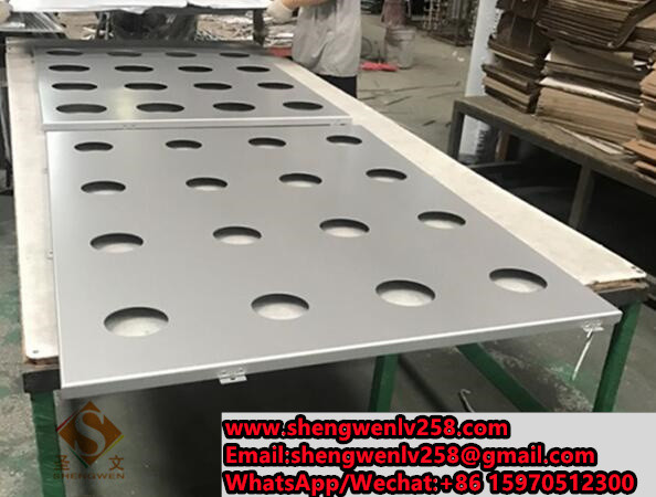Metal cladding perforation metal screen aluminium decorative panels for building