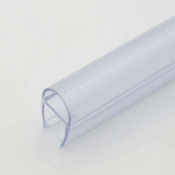 6-12mm Transparent Glass Shower Door Sweep Waterproof Strips with Long Lift Function