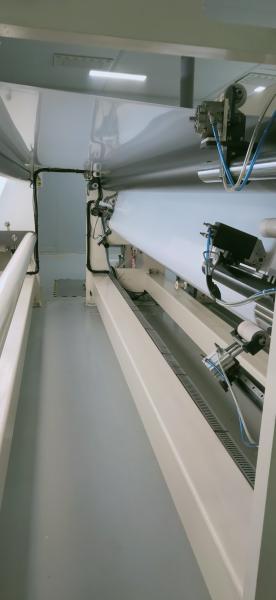 Digital PLC Control 3 Phase 650mm Roll Rewinding Machine , Slitter Rewinder Machine