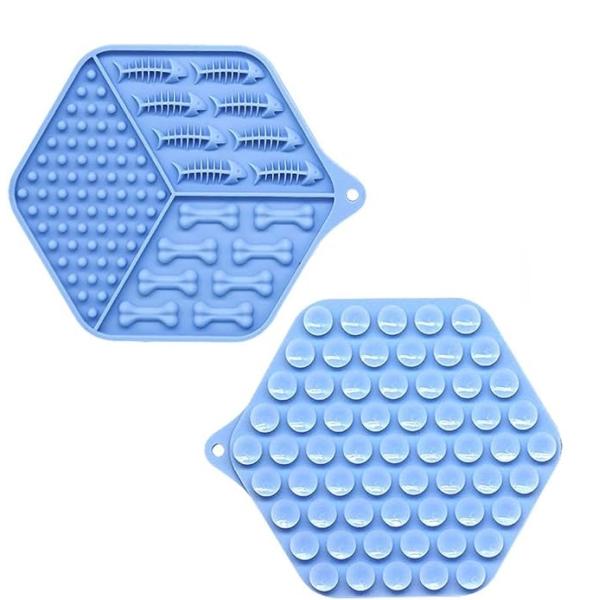 Item Type Pet Slow Feeder Mat Customized Licking Pad for Dogs and Cats Silicone Mat