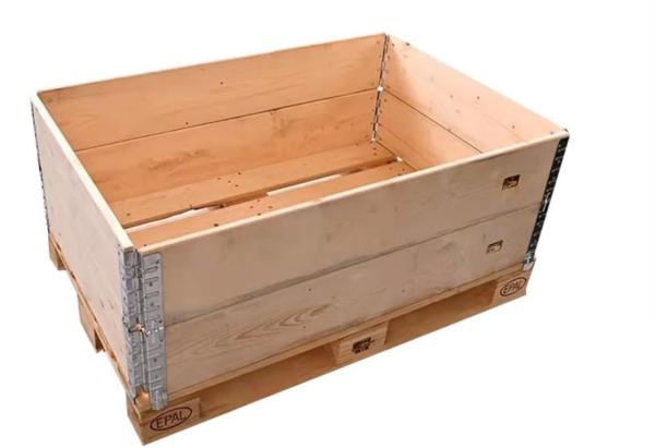 Epal Wooden Pallet Crates Stackable Wooden Collars For Pallets