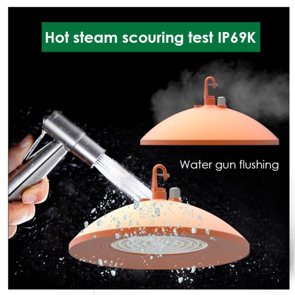 160 LMW LED High Bay Warehouse Lighting Fixture 120W Cold Storage SAA NSF Certificated