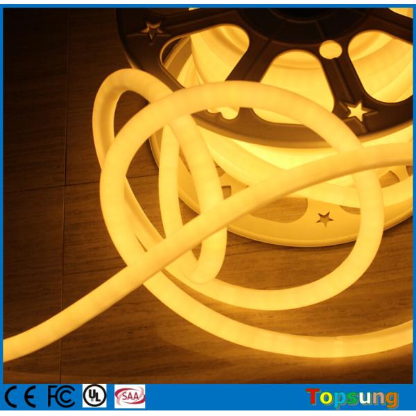 DC24V 16 мм диаметром трубки света 360 градусов трубки неоновой круглый подсвечивает неоновой гибкий теплый белый