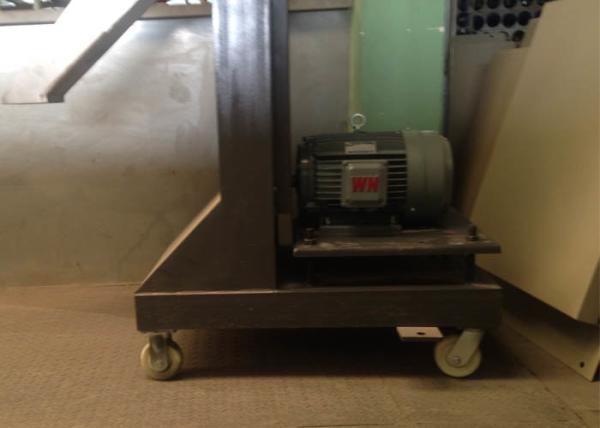 PC PA ABS Plastic Cutting Machine Little Noise 900x650x1250mm 18 Blade Teeth