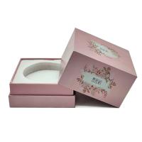 Boîte-cadeau en papier de luxe Emballage de conception personnalisée Pour les cosmétiques de soins de la peau Ensemble de couvercle et de base Boîte pour emballage de bouteille de soins de la peau