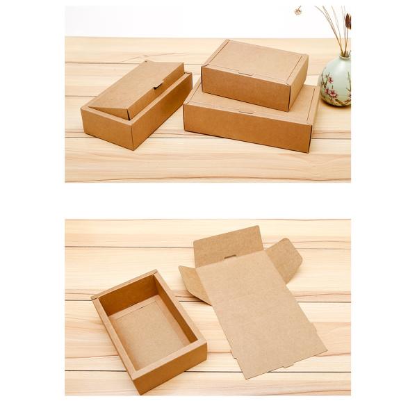 Перерабатываемая на заказ Красочная складная бумажная доска Kraft Mail Box с вашим логотипом идеально