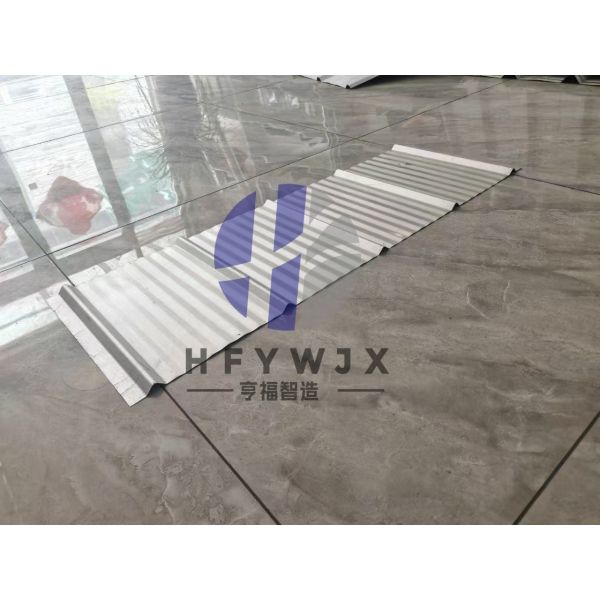 Automatic 890 IBR Trapezoidal Roof Sheet Roll Forming Machine with Linear Guide Rail Cutting System and 16 Row Molding PLC Control