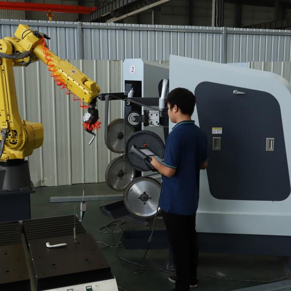 自動二重機能金属磨き機とポリッシャー 工業用機器