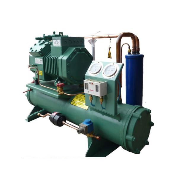 18HP Open Type Piston Compressor Water Cooled Condensing Units 50HZ