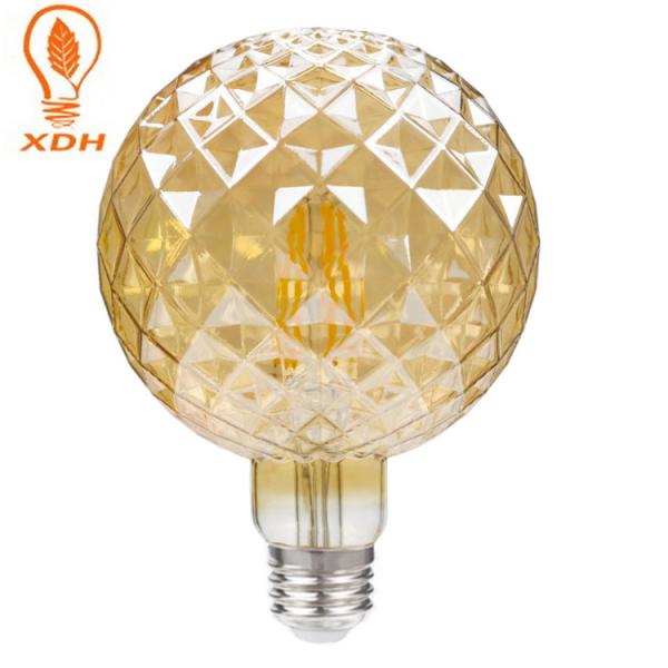 2W 4W Edison Decorative Light Bulbs Pineapple diodo emissor de luz Edison Bulb 2200K de 6 watts