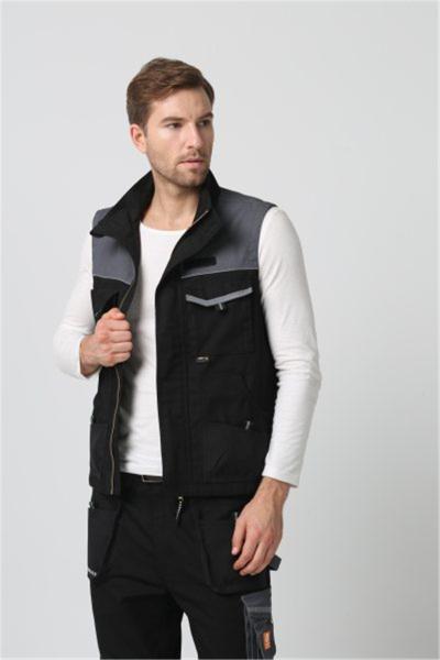 Indoor And Outdoor Work Vest With Pen Compartments
