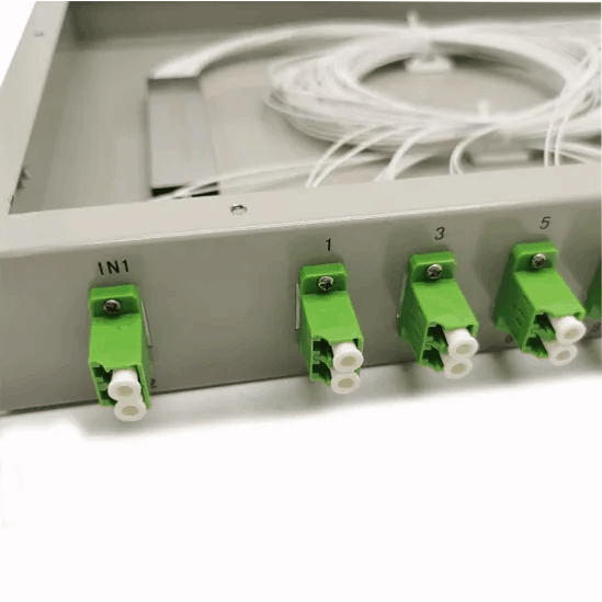 тип Splitter держателя шкафа 50dB Lc двухшпиндельный Plc 1x32