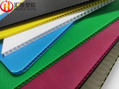 1.22mx2.44m Correx Floor Protection Sheets , Corrugated Plastic Floor Protector