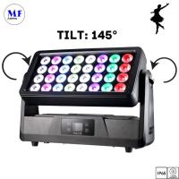 Cap en mouvement LED Disco Spot Light Spotlight Lumière de scène 960W IP65 Club de nuit DMX 512 Smart RGBW Couleur