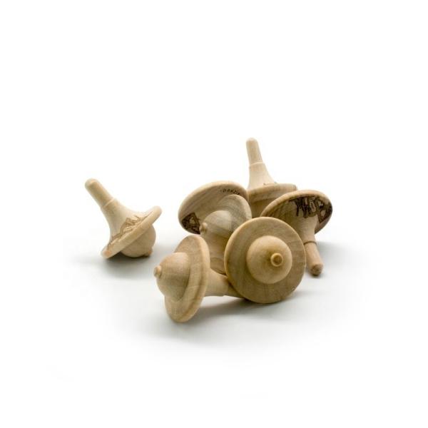 Wooden Gyroscope Spinning Top Eco-Friendly Educational Toy for Kids