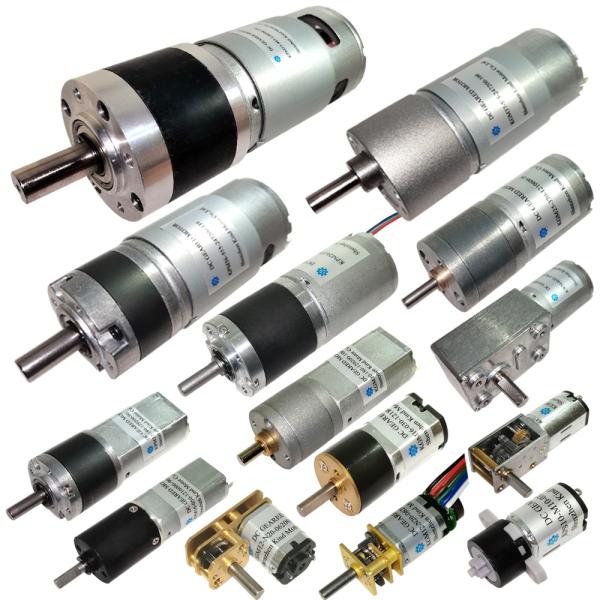 Medium-power low speed 25GM370 25GM310 25mm dc 3v-24v dc metal gear reducer motor