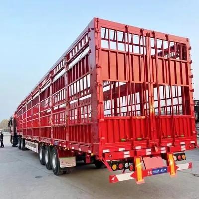 3/4 Axles Max Payload 30000 kg Double Deck Animal Poultry Livestock Semi Trailer