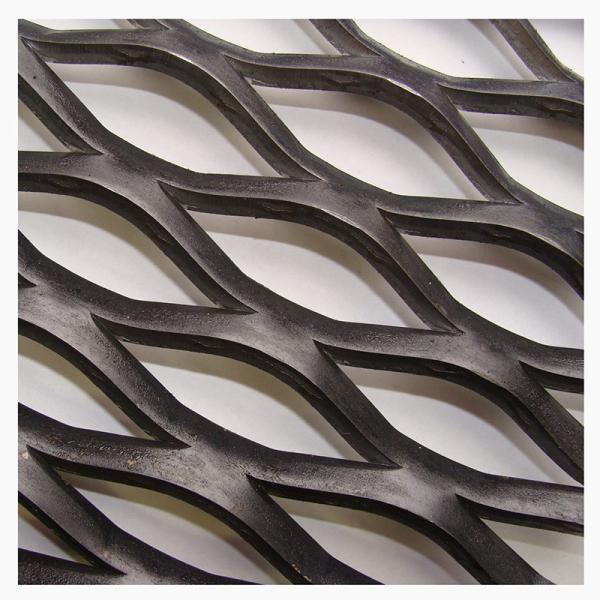 Raised Galvanized Sheet Steel Expanded Mesh Grating For Walkway Or Pedal