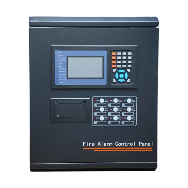 2 Loop Addressable Fire Alarm Control Panel AC 220V LED Display for Commercial Building Fire Alarm System