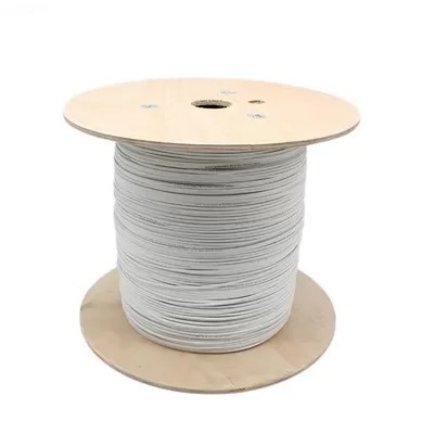 Self Supporting Fiber Drop Wire 2 Core 2 4 6 Core LSZH Jacket G657A1 Fiber Cable