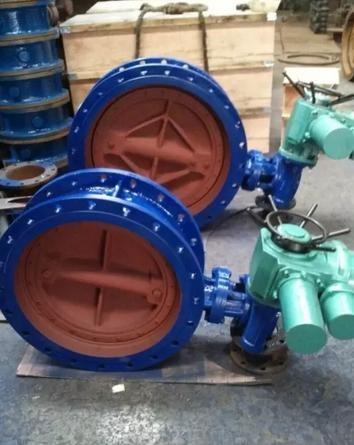 high Vacuum Peumatic Actuator Stainless Steel Butterfly Valve
