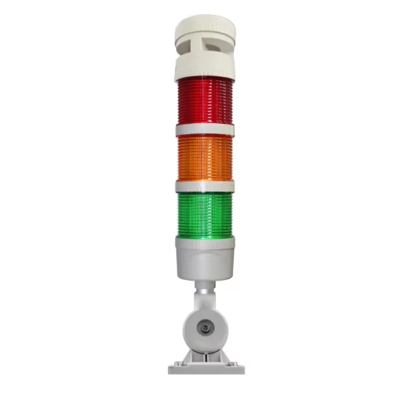 M4 Foldable LED Tower Light IP40 Rated Flashing Warning Signal Lamp AC DC12V For SMT Milling Machine