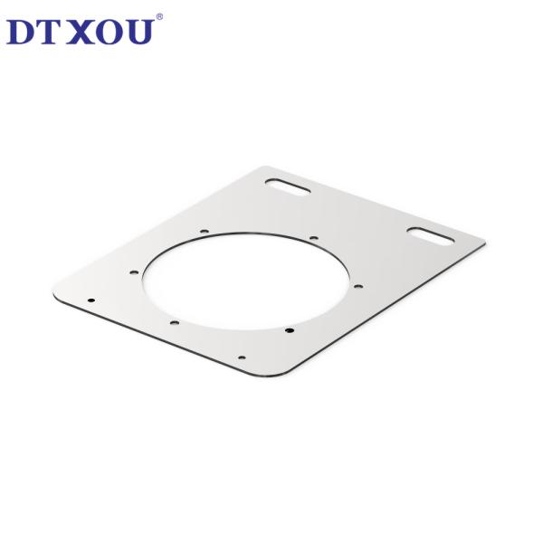Stainless steel waterproof 4-inch circular LED bracket, semi trailer truck tail light, turn brake light